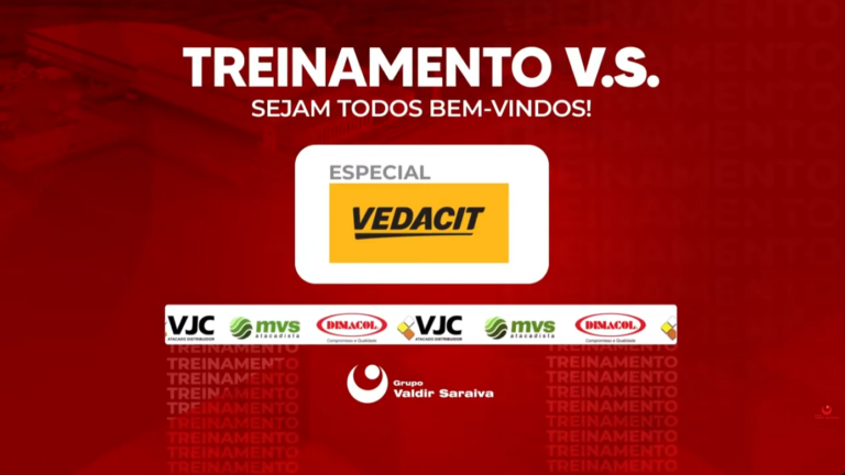 Live Exclusiva – Treinamento Vedacit | Aprenda com os especialistas